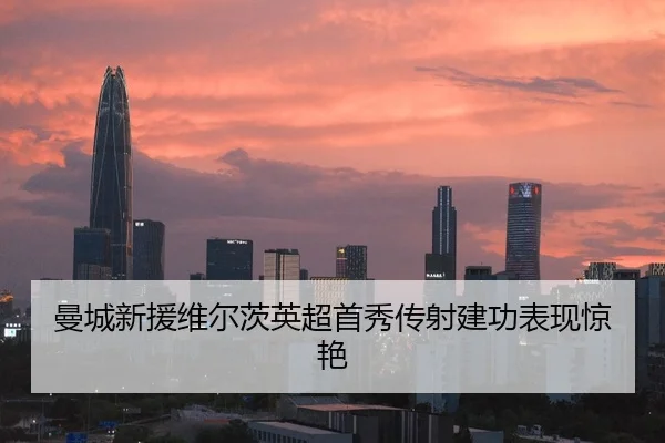 曼城新援维尔茨英超首秀传射建功表现惊艳